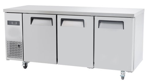 Atosa RYPF9042GR 3 Door Refrigerated Counter