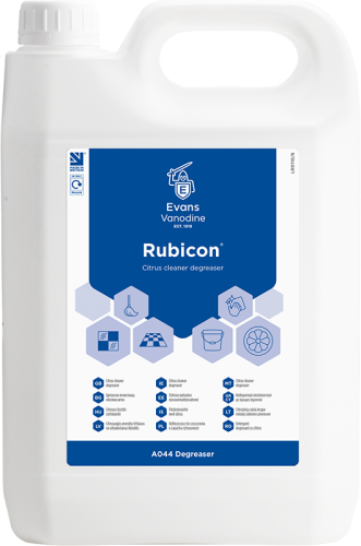 Evans Rubicon Citrus Cleaner Degreaser 5ltr