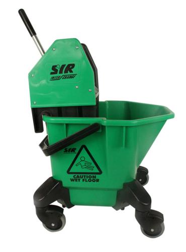 SYR Mop Bucket & Wringer Set Green