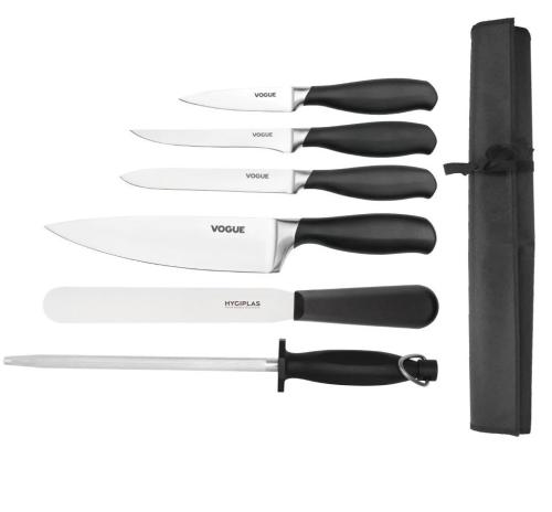 Vogue 6 Piece Soft Grip Knife Set
