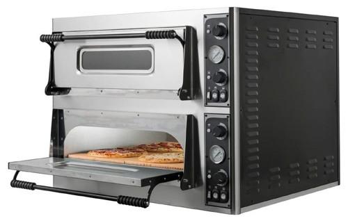 Mazzoni TP6666 Twin Deck Pizza Oven