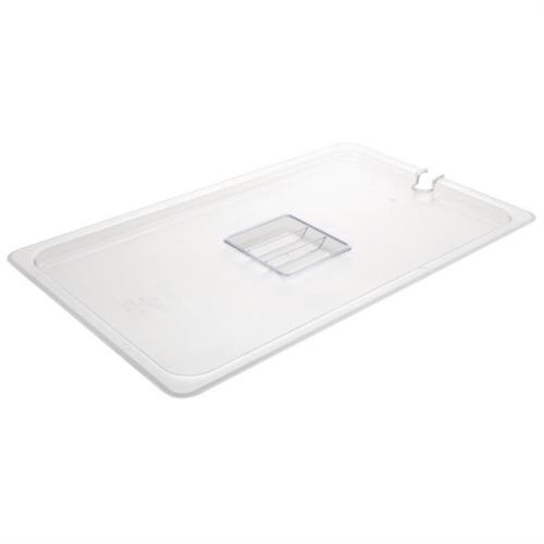 Vogue Polycarbonate 1/1 Gastronorm Lid Notched