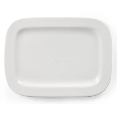 Olympia Whiteware Round Rectangle Plate - 230x170mm 9x6 3/4 (Box 12)