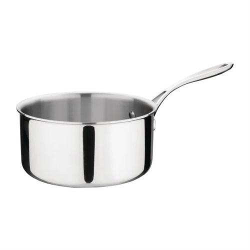 Vogue St/St & Aluminium Tri-Wall Saucepan 20cm