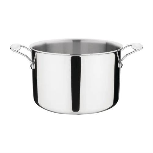 Vogue St/St & Aluminium Tri-Wall Stew Pan 25cm