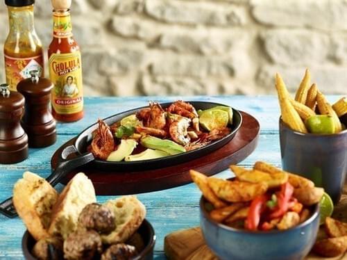 Sizzle Platters and Balti Dishes