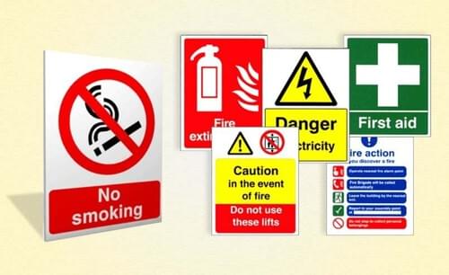 Food & Safety Signs