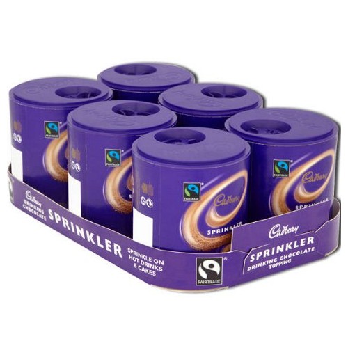Cadbury Chocolate Sprinkler 125g PK 6