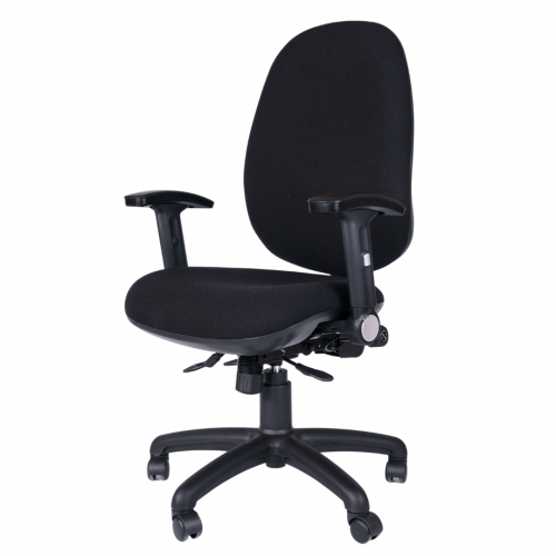 Eton High Back Adjustable Task Chair Black