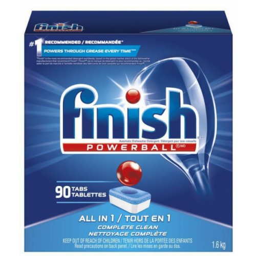 FINISH POWERBALL DISHWASHER TABS PK 90