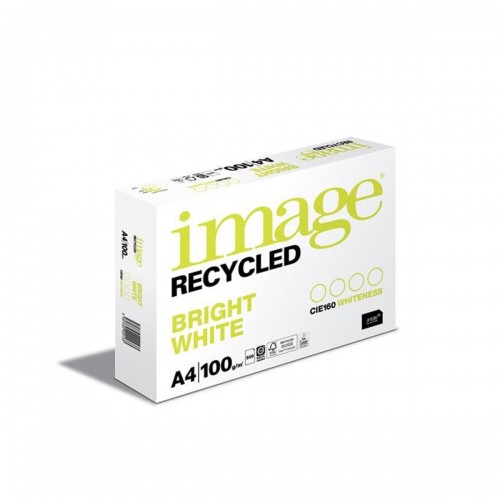 Image Recycled Bright White 100% Recycled A4 210x297mm 80Gm2 Pack 500 (priced as bx5 minimum purchase)