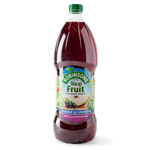 ROBINSON APPLE/BLACKCURRENT DOUBLE CONCENTRATED NO ADDED SUGAR 1.75L