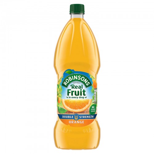 ROBINSON ORANGE SQUASH DOUBLE CONCENTRATED NO ADDED SUGAR 1.75L