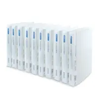 RAPESCO 25mm 2-Ring Binder - A4 - Clear - Pack x 10