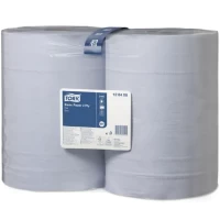 TORK High Capacity Roll - 2 Ply - Blue - Pack x 2
