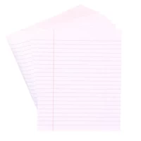 A4 Exercise Paper  8mm Ruled With Margin  Single Hole Punched - 5 Reams