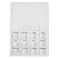 2023 Calendar Blanks - Pack x50
