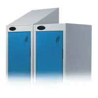 Probe Locker With Sloping Top - 2 x Doors - 178 H X 30.5 W X 45CM D