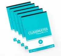 Classmates Refill Headbound Pad - A4 - 80 Sheets - Pack x 10
