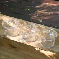 Transparent Potion Pots from Hope Education - Pack of 3