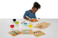 Wooden Fine Motor Pattern Balls