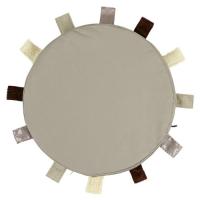 Sensory Touch Tags Carry Cushion - Natural