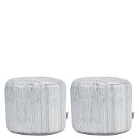 Large Driftwood Bean Bag Stool - Pack x 2