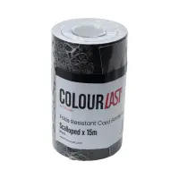 Colourlast Scalloped Card Border Roll - Black - 57mm x 15m