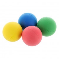 Skinned Foam Balls - Assorted - Pack X 4