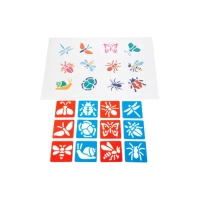 Minibeast Stencils - Pack  12