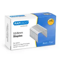 RAPESCO Staples 53/8mm - Box x 5000
