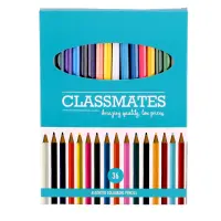 Classmates Assorted Colouring Pencils - Pack x 36