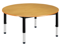 Height Adjustable Standard Circular Table - Size - 1200mm Diameter Circular