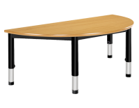 Height Ajustable Standard Semi-Circular - Size 1200mm Diameter Semi Circular