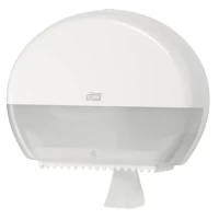 TORK Mini Jumbo Toilet Roll Dispenser - White