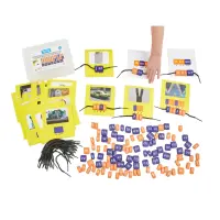 Phonics Threading Beads - Letters & Graphemes Set