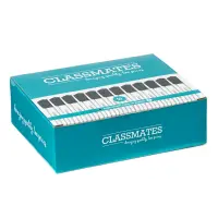 Classmates Whiteboard Marker - Black - Chisel Tip - Pack x 50