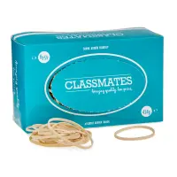 Classmates Rubber Bands - Assorted Sizes - Pack x 454g