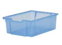Gratnells Deep Translucent Storage Tray - Blueberry Jelly