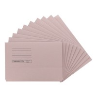 Classmates Document Wallet Foolscap - Buff - Pack x 50