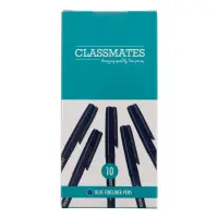 Classmates Fineliner Pens - Blue - Pack x 10