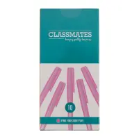 Classmates Fineliner Pens - Pink - Pack x 10