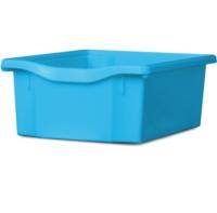 Monarch Storage Trays x5 Cyan Height 152mm