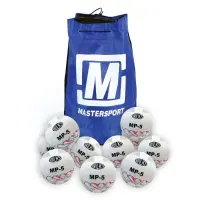 Wilks Rubber White Balls - Size 5 - Bag x 10