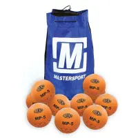 Wilks Rubber Orange Netballs - Size 5 - Bag x 10