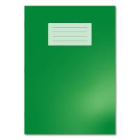 Oxford Exercise Book A4+ 320x240mm - 8mm Ruled with Margin - Dark Green - Cover 80 Pages