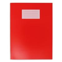 Oxford Exercise Book A4+ 320x240mm Plain (No Ruling) - Red Cover - 80 Pages