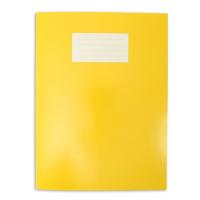 Oxford Exercise Book A4+ 320x240mm - 7mm Squared with Margin - Yellow Cover - 80 Pages