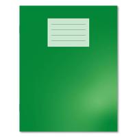 Oxford Exercise Book 9x7in 229x178mm - 8mm Ruled/Plain Alternating - Dark Green Cover - 80 Pages