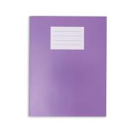 Oxford Exercise Book 9x7in - 229x178mm - 8mm Ruled with Margin - Purple Cover - 80 Pages